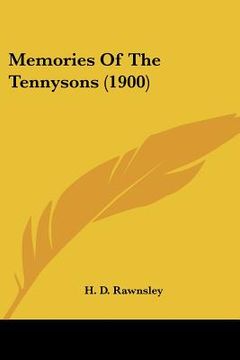 portada memories of the tennysons (1900) (en Inglés)