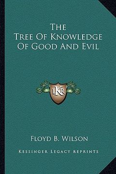 portada the tree of knowledge of good and evil (in English)