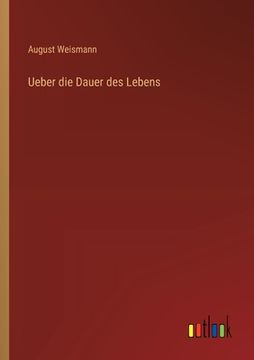 portada Ueber die Dauer des Lebens (en Alemán)