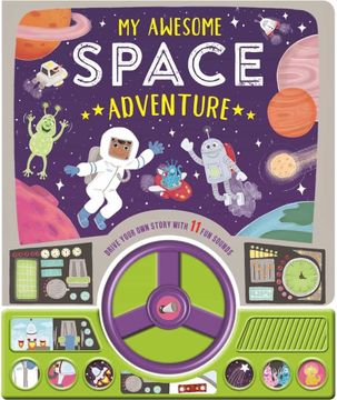 portada My Awesome Space Adventure: Steering Wheel Sound Board (English Educational Books) 