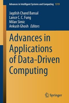 portada Advances in Applications of Data-Driven Computing (en Inglés)