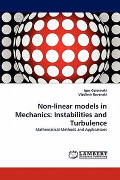 portada non-linear models in mechanics: instabilities and turbulence (en Inglés)