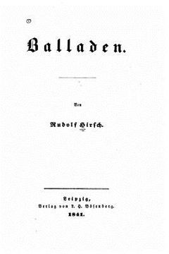 portada Balladen (in German)