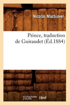 portada Prince, Traduction de Guiraudet (Éd.1884) (en Francés)