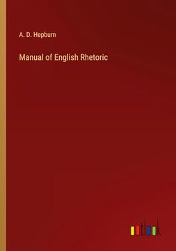 portada Manual of English Rhetoric (en Inglés)