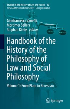 portada Handbook of the History of the Philosophy of Law and Social Philosophy: Volume 1: From Plato to Rousseau (in English)