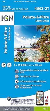 portada Pointe-Á-Pitre Sainte- Anne 1: 25 000