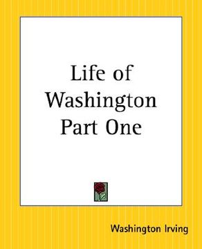 portada life of washington part one (en Inglés)
