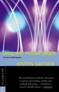 portada Living with Invisible People: A Karmic Autobiography (en Inglés)