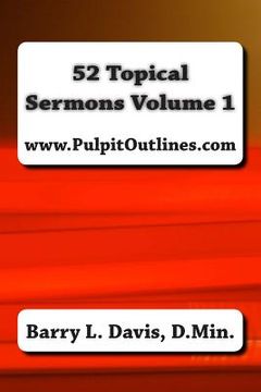 portada 52 Topical Sermons Volume 1 (in English)
