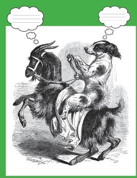 portada Funny Dog Riding a Goat