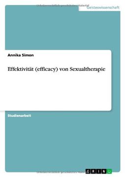 portada Effektivität (efficacy) von Sexualtherapie