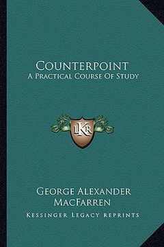 portada counterpoint: a practical course of study (en Inglés)