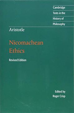 portada Aristotle: Nicomachean Ethics (Cambridge Texts in the History of Philosophy) (in English)