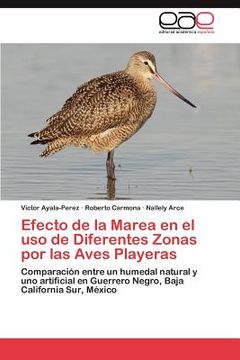 portada efecto de la marea en el uso de diferentes zonas por las aves playeras (en Inglés)