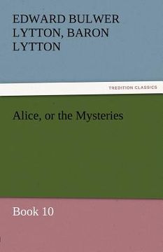 portada alice, or the mysteries - book 10 (en Inglés)