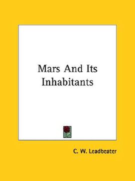 portada mars and its inhabitants (en Inglés)