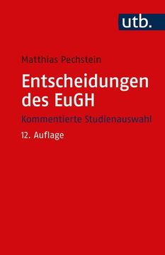 portada Entscheidungen des Eugh (en Alemán)