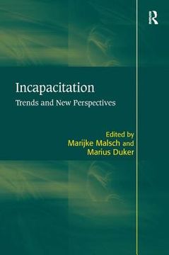 portada incapacitation: trends and new perspectives (en Inglés)