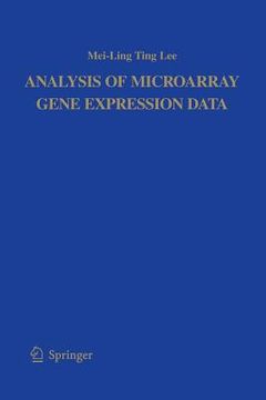 portada Analysis of Microarray Gene Expression Data (en Inglés)