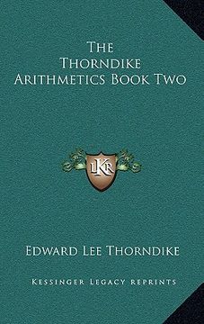 portada the thorndike arithmetics book two (in English)