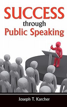 portada success through public speaking (en Inglés)