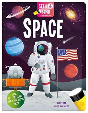 portada Seek and Find Space (Seek and Find - Searchlight Books) (in English)