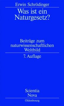 portada Was ist ein Naturgesetz? (in German)