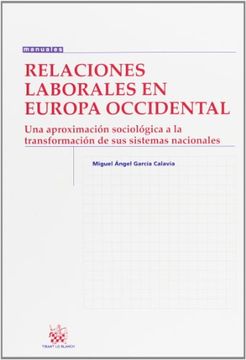 portada Relaciones Laborales en Europa Occidental (in Spanish)