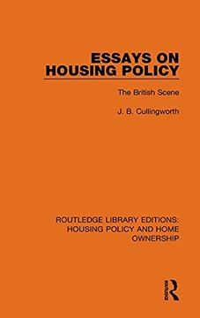 portada Essays on Housing Policy: The British Scene (Routledge Library Editions: Housing Policy and Home Ownership) (in English)
