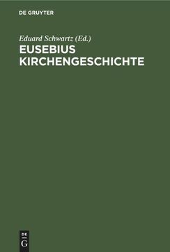 portada Eusebius Kirchengeschichte (en Alemán)