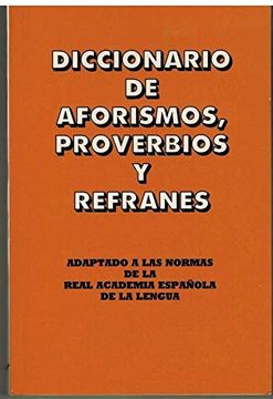 portada Diccionario de Aforismos, Proverbios y Refranes