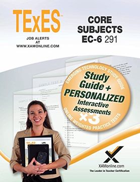 portada TExES Core Subjects EC-6 291 Book and Online (en Inglés)