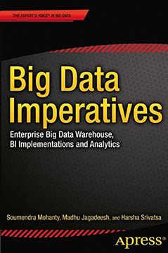 portada Big Data Imperatives: Enterprise 'big Data' Warehouse, 'bi' Implementations and Analytics (The Expert's Voice) (en Inglés)