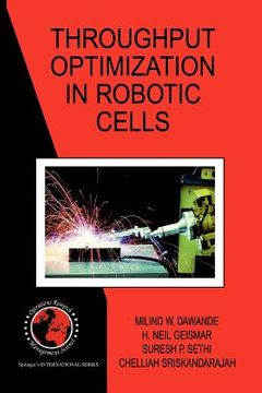 portada throughput optimization in robotic cells (en Inglés)