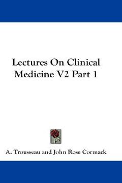 portada lectures on clinical medicine v2 part 1 (in English)