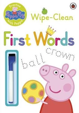portada Peppa Pig: Practise With Peppa - Wipe-Clean First Words (in English)