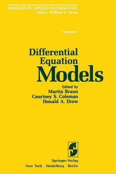 portada Differential Equation Models (in English)