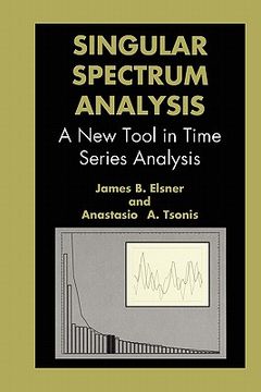 portada singular spectrum analysis: a new tool in time series analysis (en Inglés)