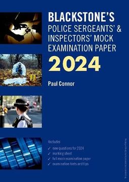 portada Blackstones Police Sergeants and Inspectors Mock Exam 2024 (in English)