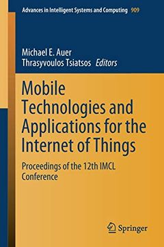portada Mobile Technologies and Applications for the Internet of Things Proceedings of the 12Th Imcl Conference 