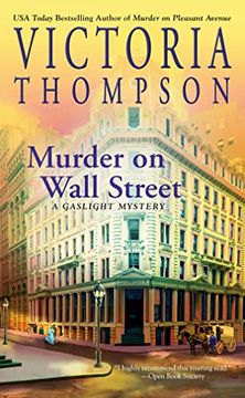 portada Murder on Wall Street: 24 (a Gaslight Mystery) (en Inglés)