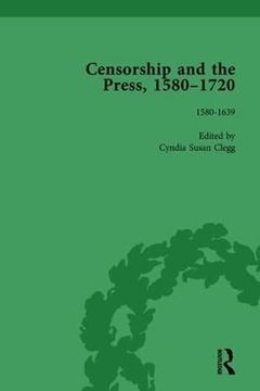 portada Censorship and the Press, 1580-1720, Volume 1 (en Inglés)