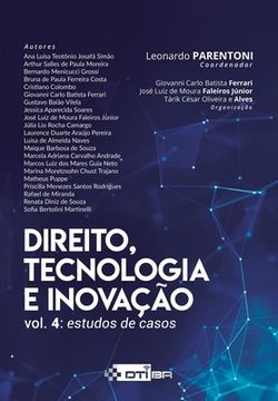 portada Direito, tecnologia e inovação - v. IV: estudos de casos 