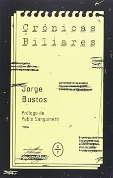 portada Crónicas Biliares (in Spanish)