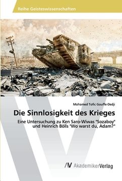 portada Die Sinnlosigkeit des Krieges (in German)