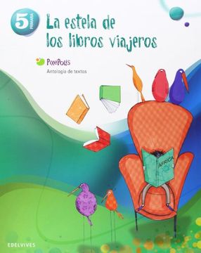 portada Antologia de Textos 5º Primaria (la Estela de los Libros Viajeros) (in Spanish)
