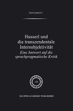 portada Husserl und die Transzendentale Intersubjektivitat - Eine Antwort auf die Sprachpragmatische Kritik
