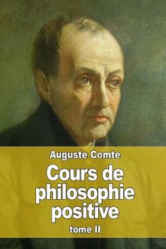 portada Cours de philosophie positive: tome II (en Francés)