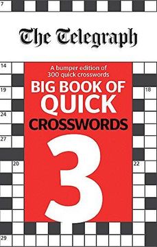 portada The Telegraph Big Book of Quick Crosswords 3 (Paperback) 